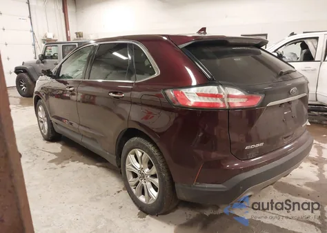2019 Ford Edge Titanium from USA, damaged, VIN 2FMPK4K91KBB46058